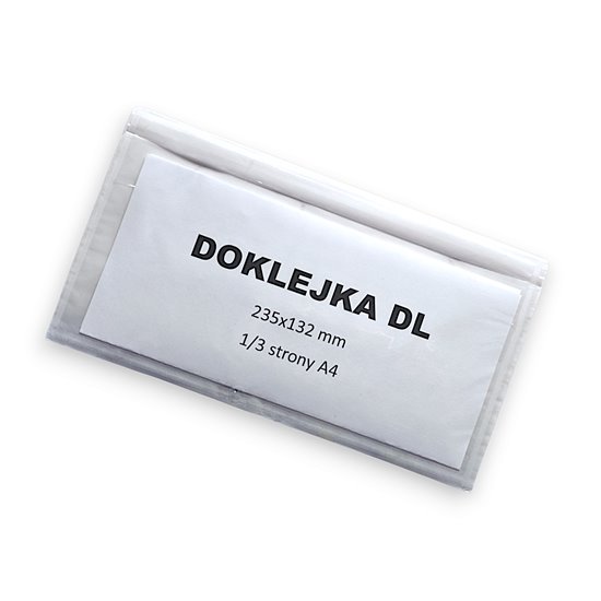 DOKLEJKA DL SELF ADHESIVE ENVELOPE op. 1000 szt.