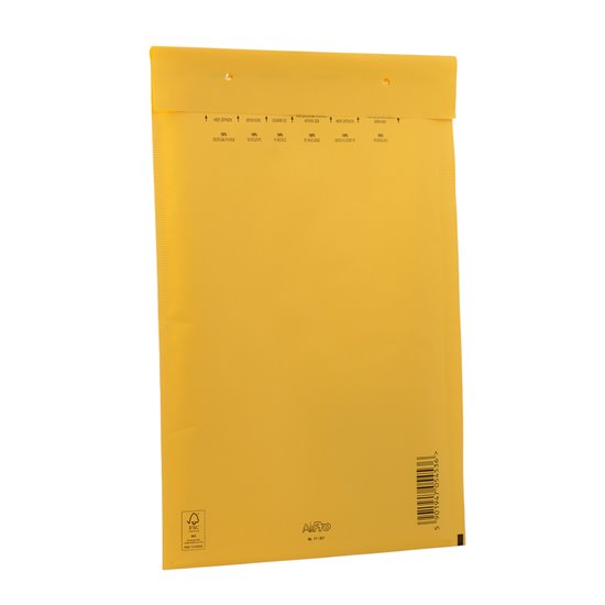 Koperta bąbelkowa AirPro G/17 250x350mm yellow (żółta) karton 100 szt.