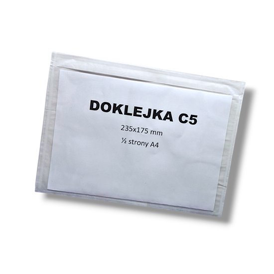 DOKLEJKA, PRZYLGA, KANGUREK KURIERSKI C5 SELF ADHESIVE ENVELOPE 1000 szt.