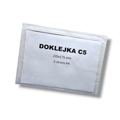 DOKLEJKA, PRZYLGA, KANGUREK KURIERSKI C5 SELF ADHESIVE ENVELOPE 1000 szt.