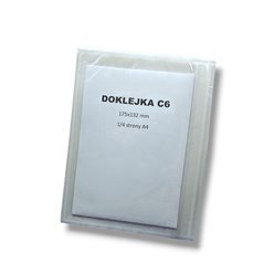 DOKLEJKA C6 SELF ADHESIVE ENVELOPE 1000 szt.